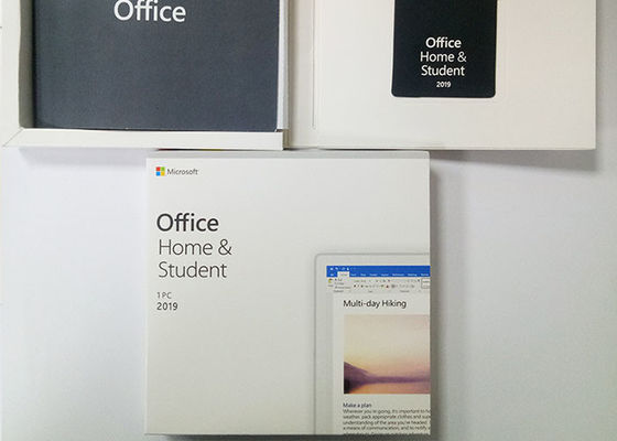 FPP MS Office 2019 Ev ve Öğrenci Perakende Anahtarı, Mac Office 2019 HS